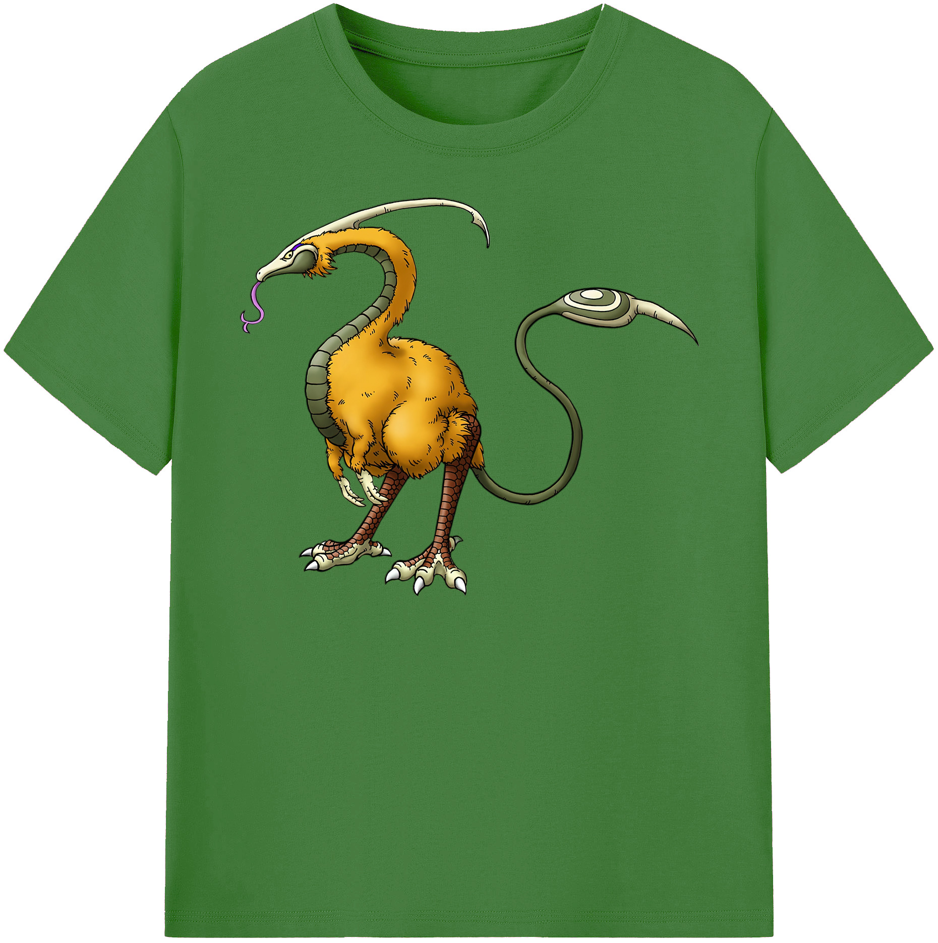 （画像用） ドラゴンクエスト Doragon Kuesuto Dragon Quest レディースカジュアルプリントTシャツ（綿100％）
